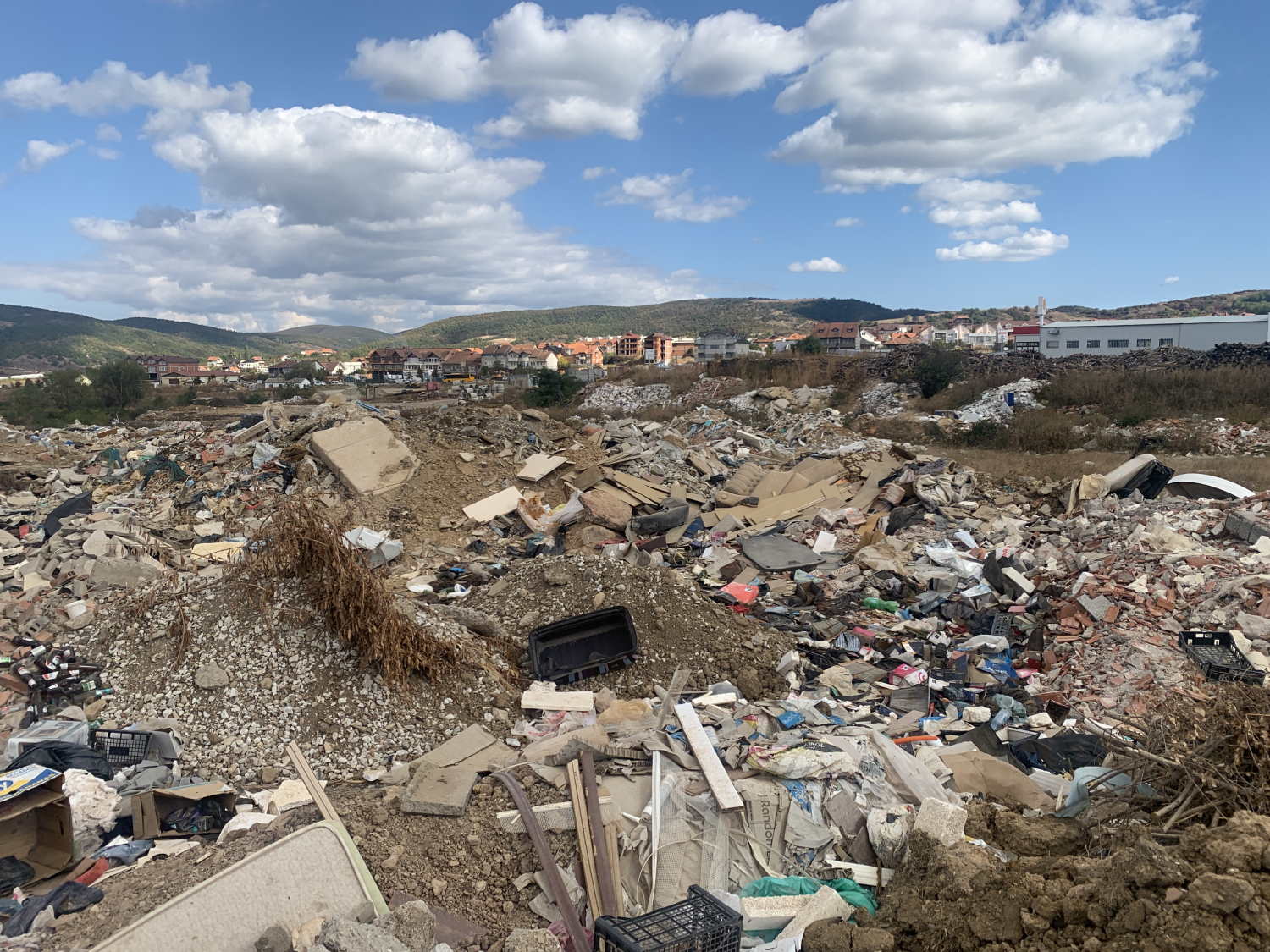 Dumpsites that are degrading the environment of Prishtina